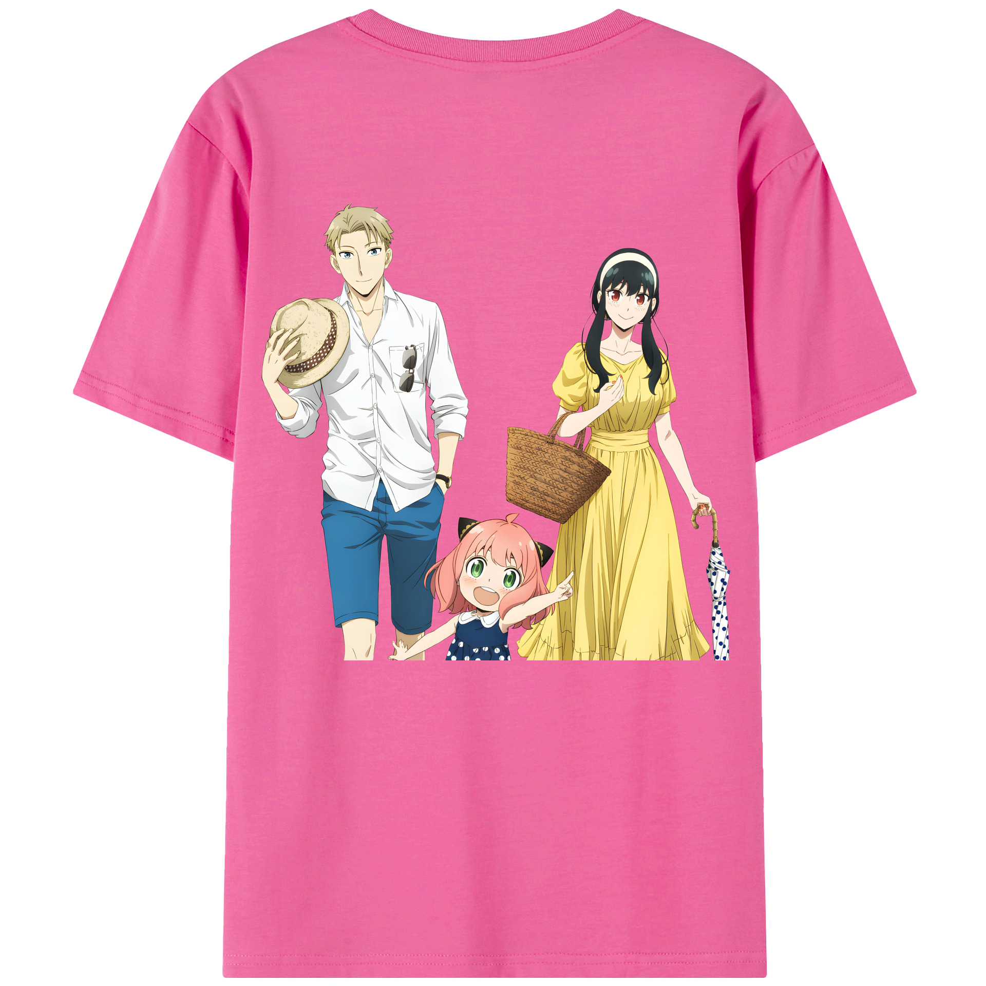 （画像用） SPY×FAMILY间谍家家酒 レディース半袖Tシャツ(バックプリント)